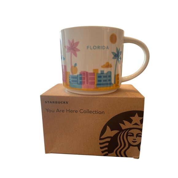 Starbucks Other - Starbucks You Are Here Collection Florida Mug Ceramic Coffee Cup